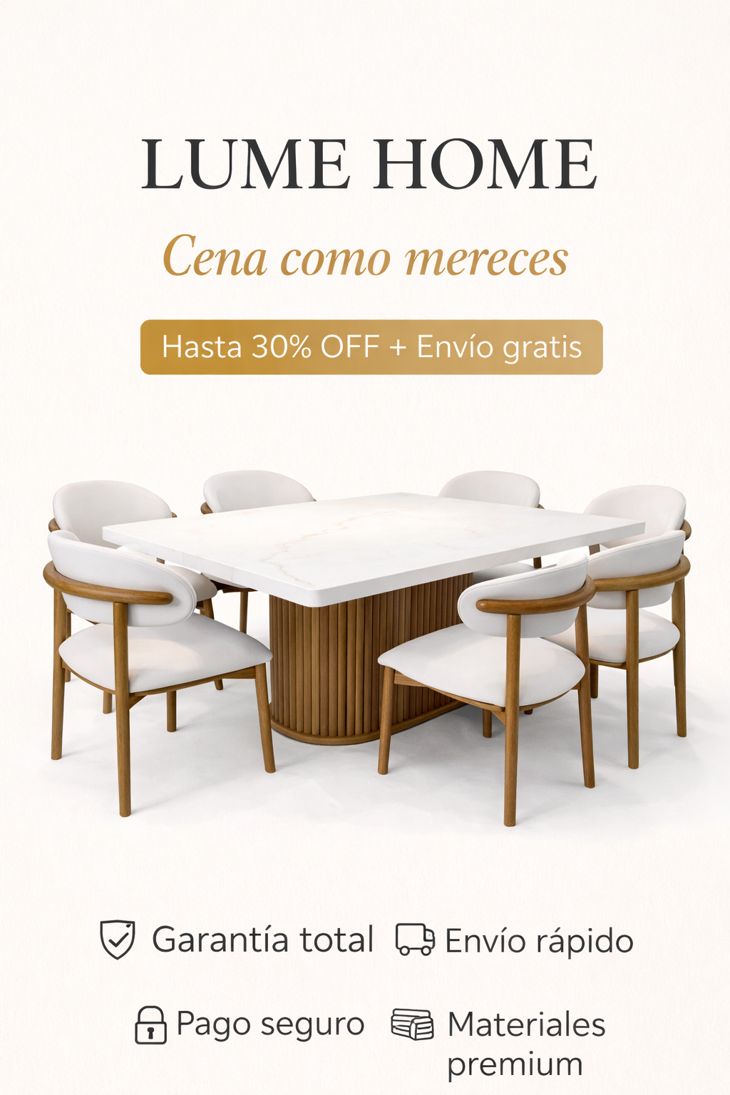 Lume® Official Home — Diseño moderno y versátil