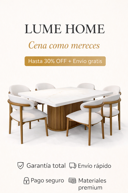 Lume® Official Home — Diseño moderno y versátil